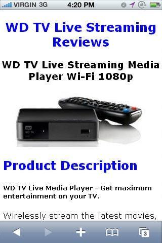 TV Streaming Player Revi...截图4