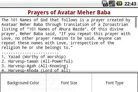 Prayers of Avatar Meher Baba截图6