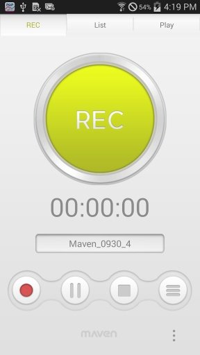 MAVEN Voice Recorder截图3