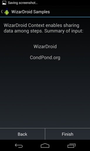 WizarDroid Sample截图5