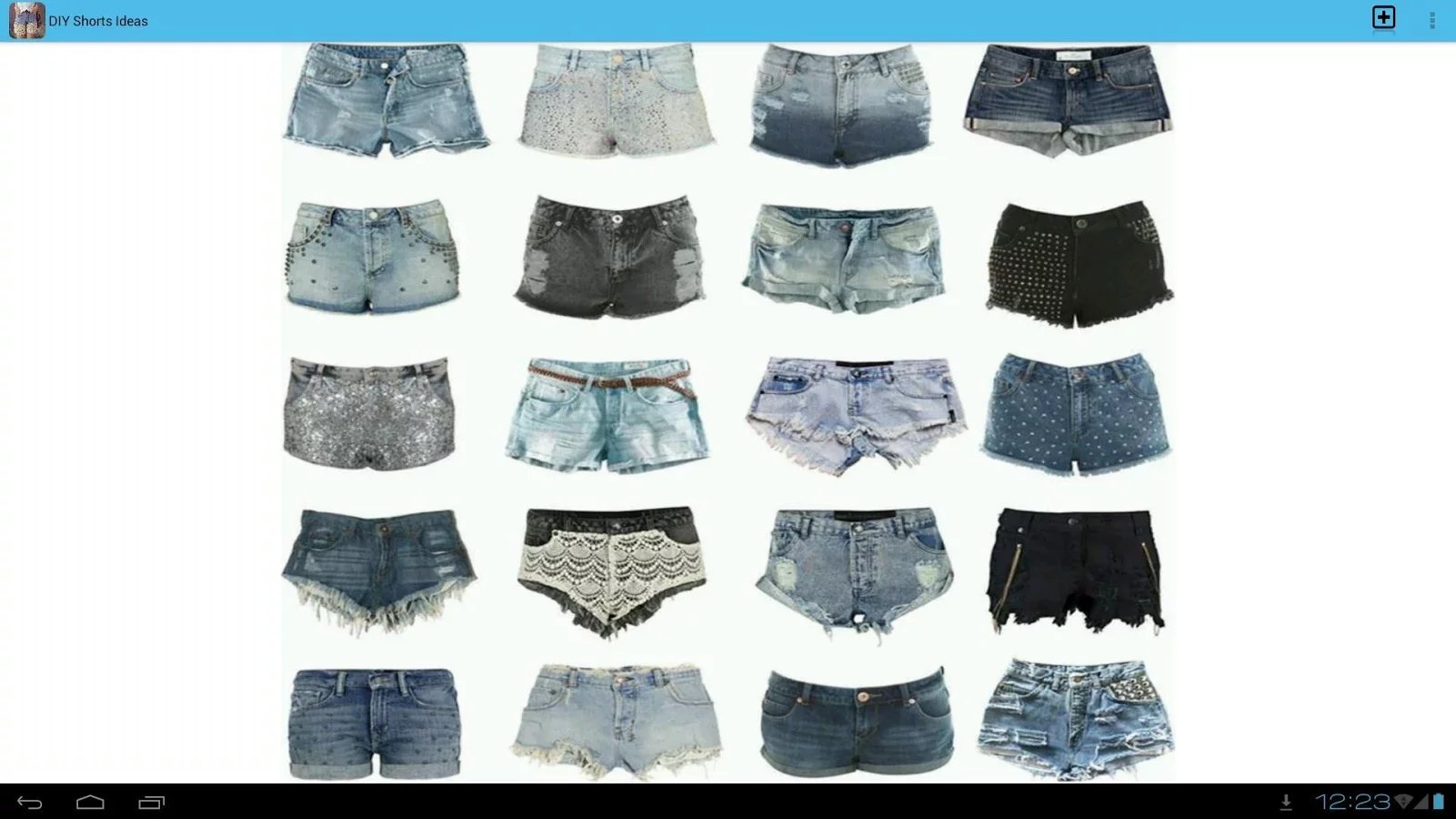 DIY Shorts Ideas截图3