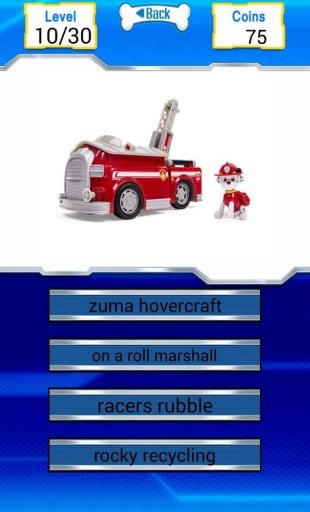 Paw Quiz Toys截图2