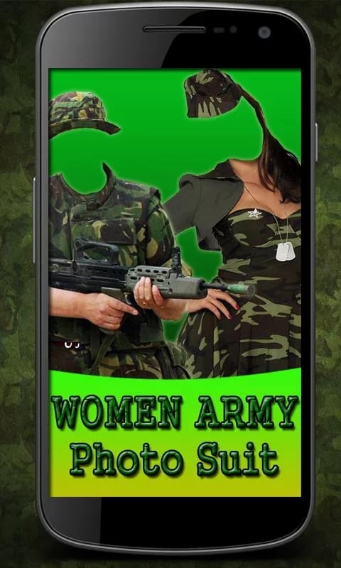 Woman Army Suit Photo Ma...截图7