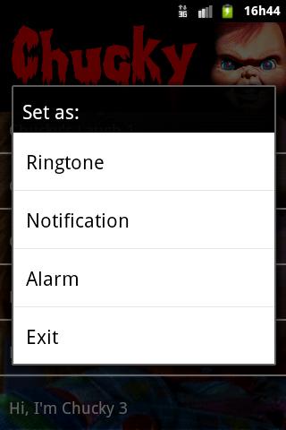 Chucky Sound Board手机铃声截图1