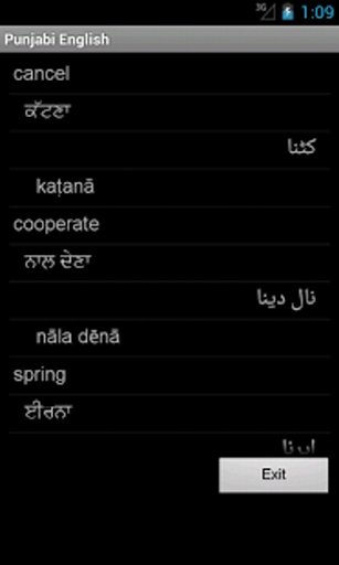 English Punjabi Tutor截图4