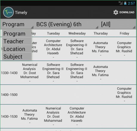 Timely - Timetables截图2