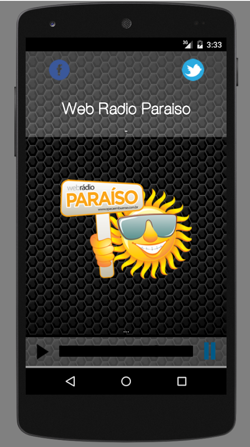 Web Rádio Paraiso Pacaembuense截图3