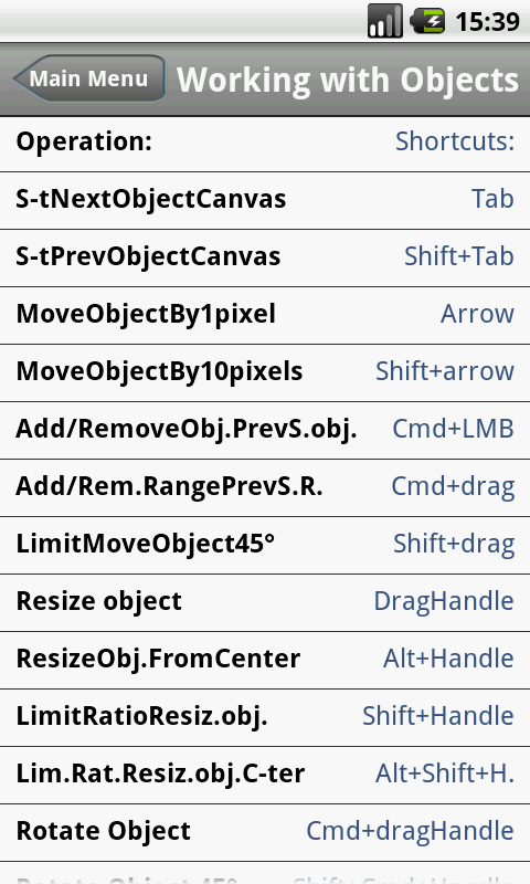 Shortcuts for Keynote截图9