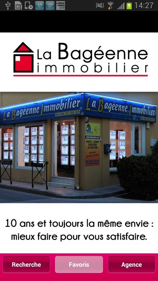 LA BAGÉENNE IMMOBILIER截图1