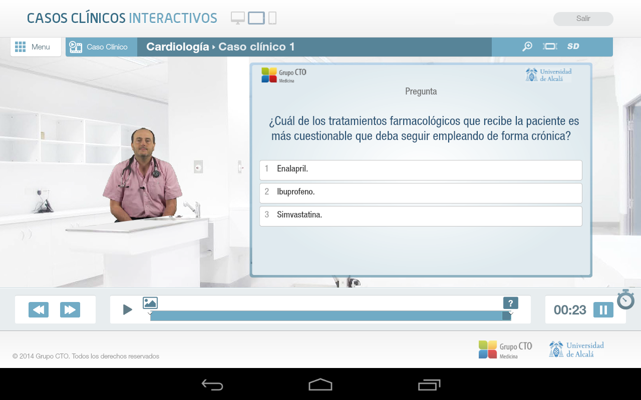 Casos Clínicos Interactivos截图8