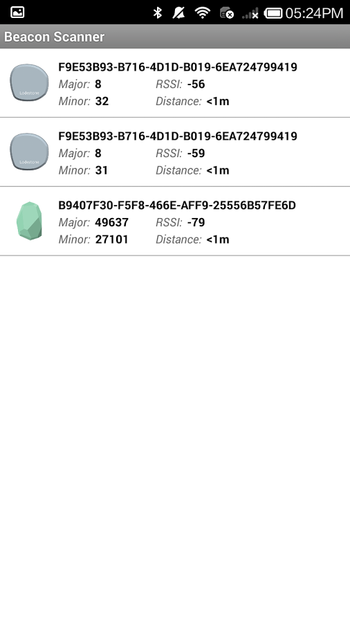 FlyingCodes Beacon 掃描器截图3