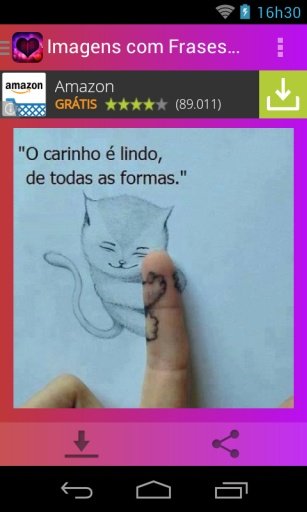 Imagens con Frases de Carinho截图6