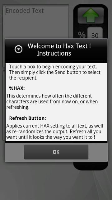 Hax Text: Leet SMS Encoder截图1