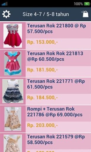 Jual Grosir baju anak fashion截图1