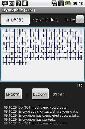 Crypt2phile - AES Encryption截图4