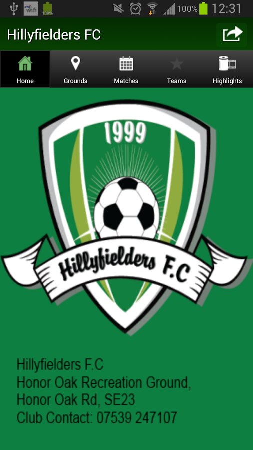 Hillyfielders FC截图6