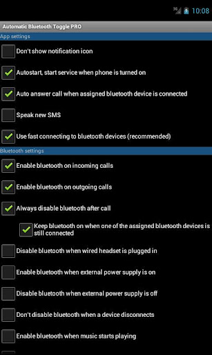 Automatic Bluetooth Toggle PRO截图3