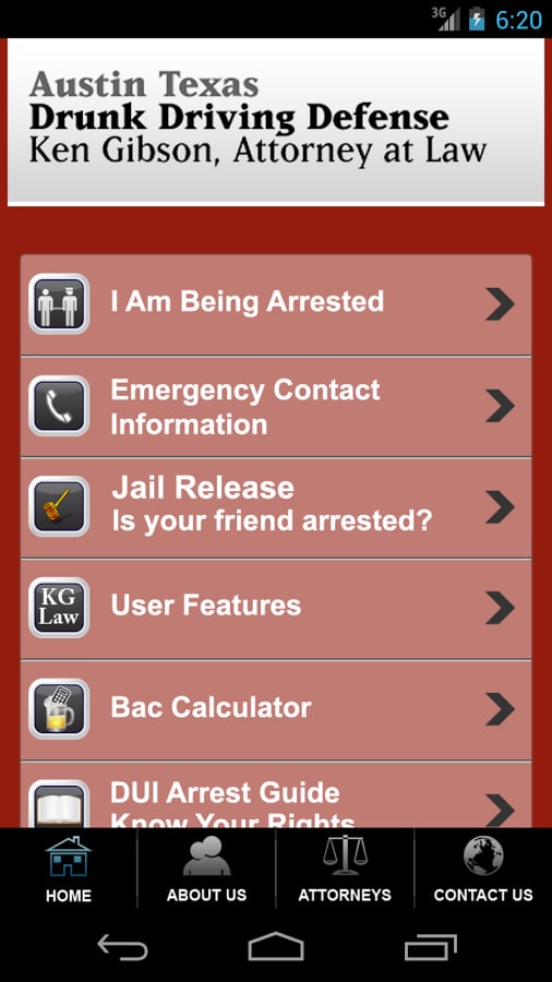 DWI App by Ken Gibson截图3