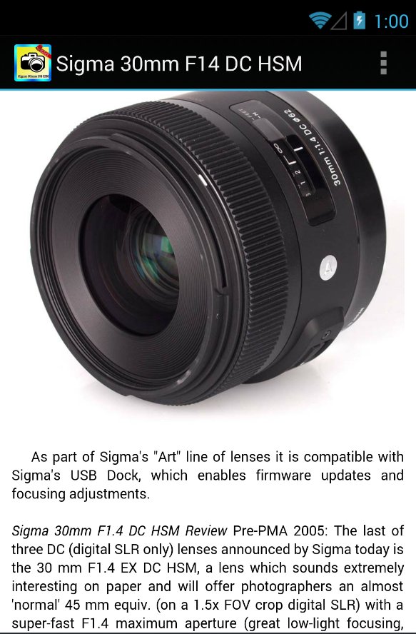 Sixma 30mm F1.4 DC Tutor...截图2