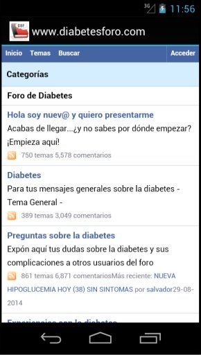 Diabetes Foro截图5