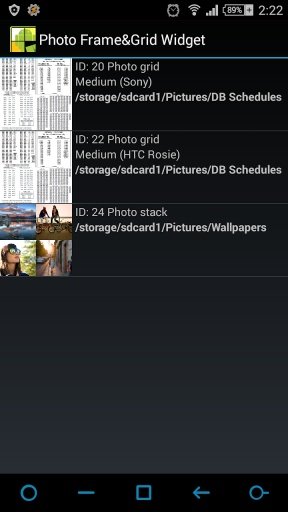 Photo Frame&amp;Grid Widget截图5