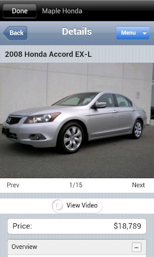 Maple Honda DealerApp截图2