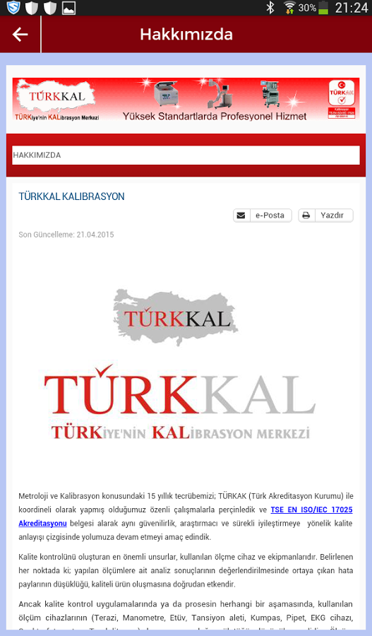 TRK Türkkal Kalibrasyon截图9