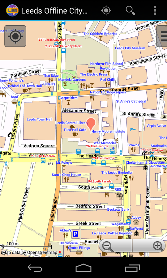 Leeds Offline City Map截图11