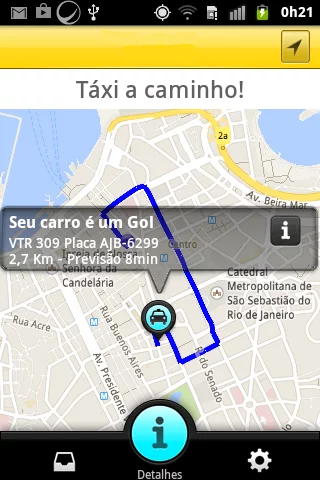 Taxi Macaé 24hs Cliente截图3