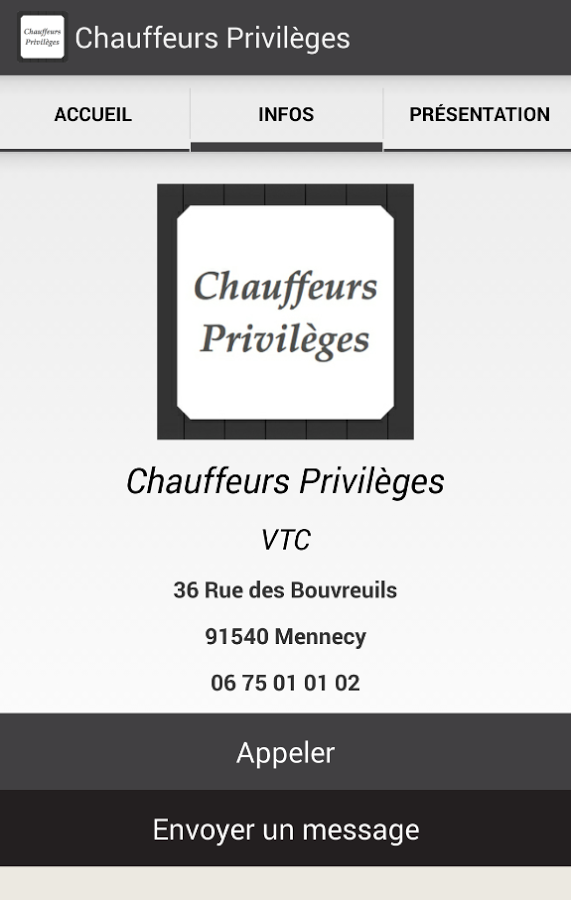 Chauffeurs Privilèges截图2