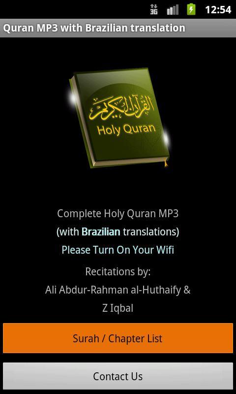 Quran MP3 With Brazilian截图1