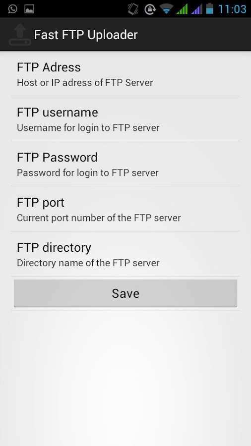 Fast FTP Uploader截图3