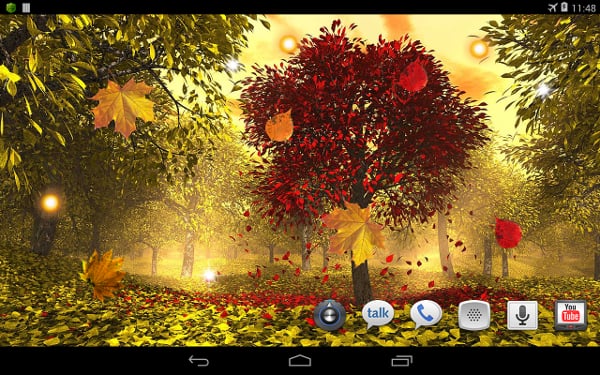 Autumn Magic Song LWP截图2