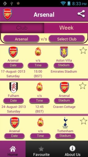 EPL Fixtures截图10