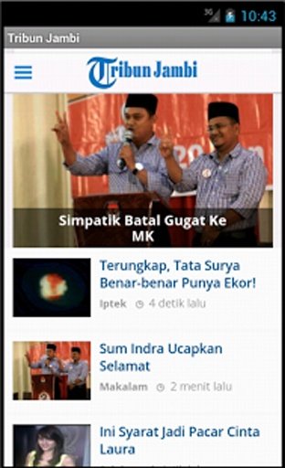 Tribun Jambi Launcher截图1