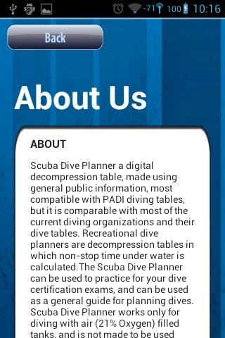 潜水计划 Dive Plan Lite截图4