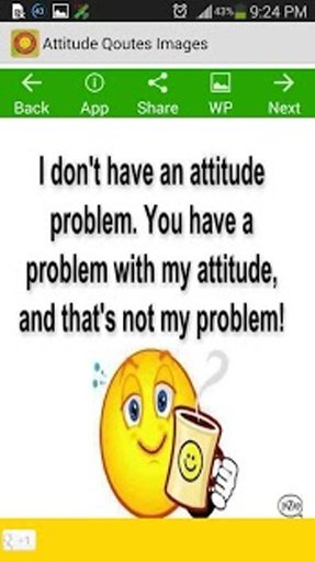 Attitude Quotes Images截图1