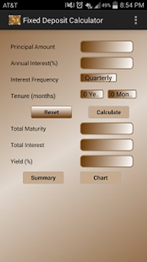 Fixed Deposit Calculator截图1