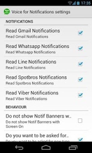 Voice for Notifications截图5