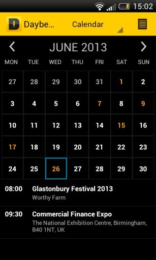 Daybees Event Finder截图5
