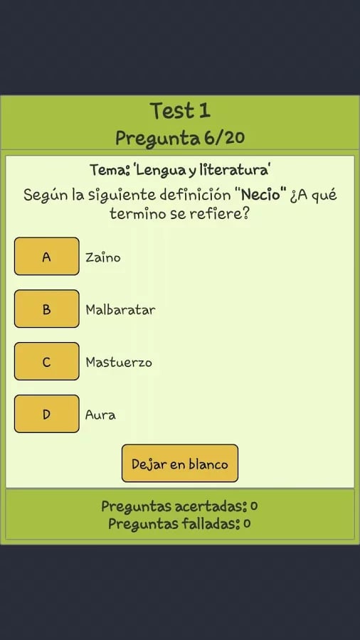 TestOpos Cultura General截图10