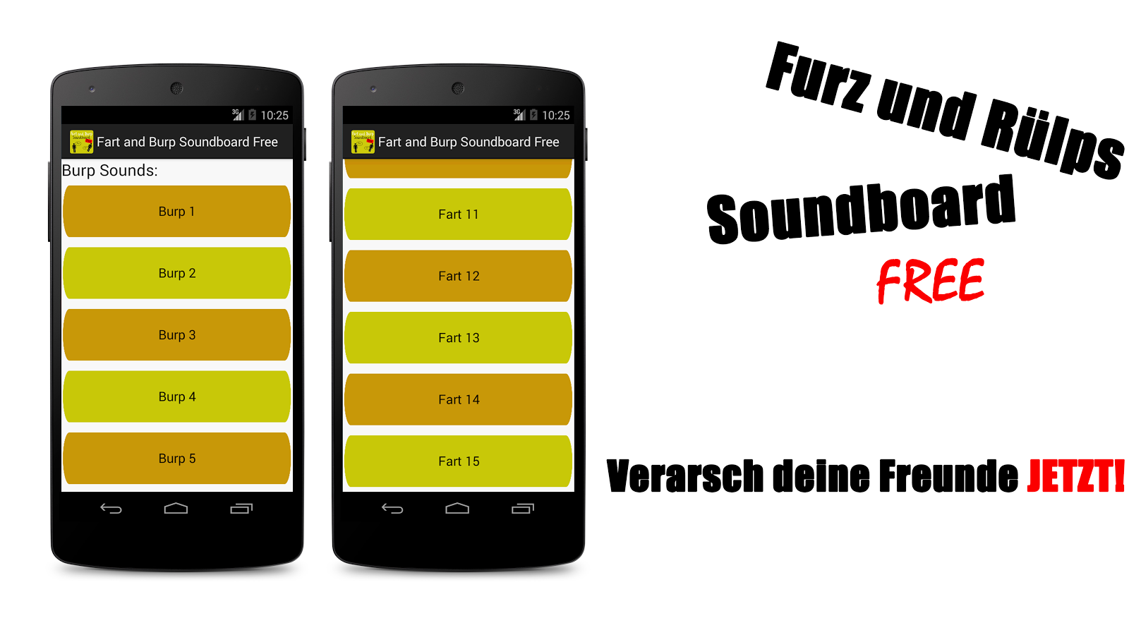 Furz und Rülps Soundboard free截图1