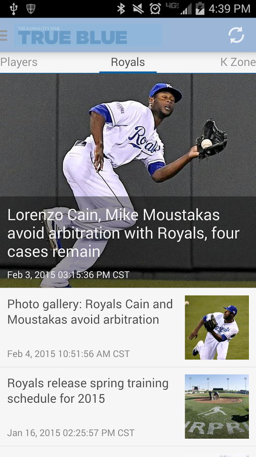 True Blue – Royals Baseball截图5