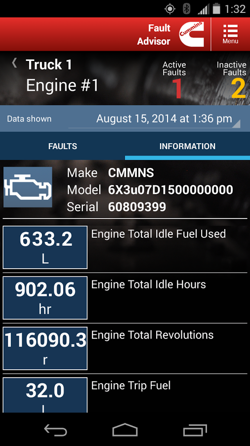 Cummins Fault Code Advisor截图3