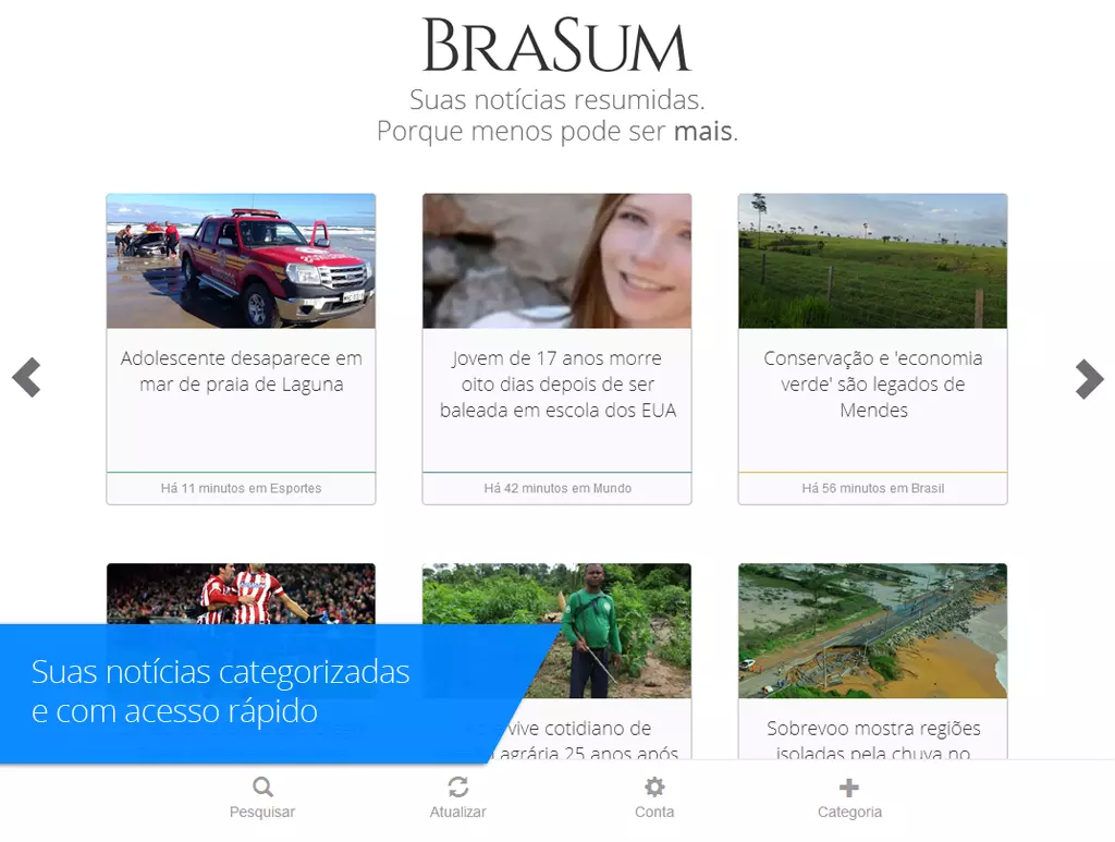 BraSum: Notícias Resumidas截图6