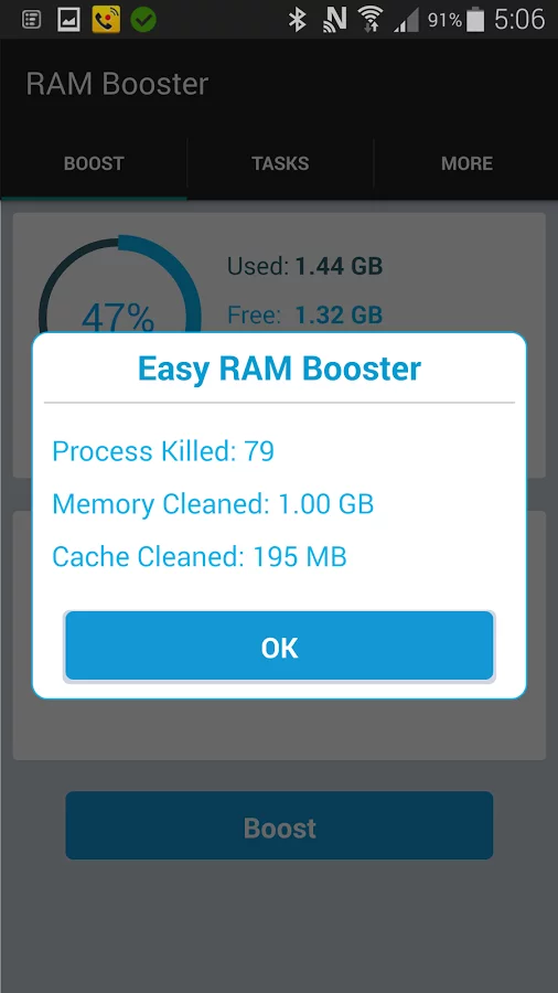 RAM Booster Optimized for HTC截图7