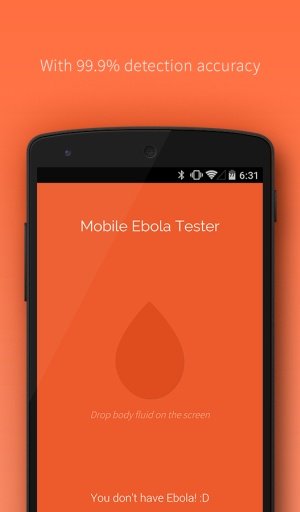 Mobile Ebola Tester截图2