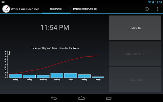 Work Time Recorder [Free]截图6