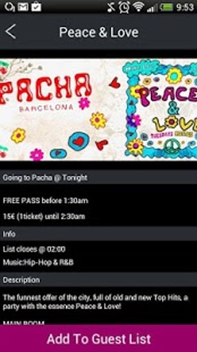 Listar Barcelona Nightlife截图7