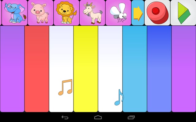 Animal sounds piano for kids截图3